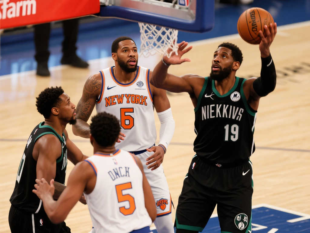 尼克斯三战绿军惨败63分！防守缺失只能欺软怕硬？